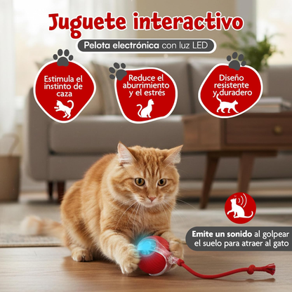 Pelota inteligente para mascotas