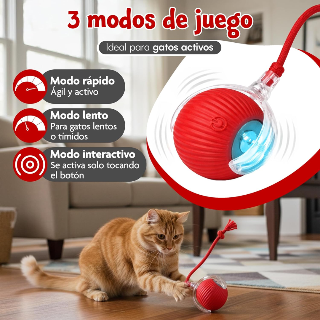 Pelota inteligente para mascotas
